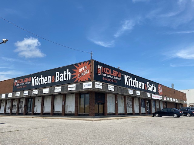 Kolani Kitchen and Bath Store at Highway 50 in Vaughan, Ontario
